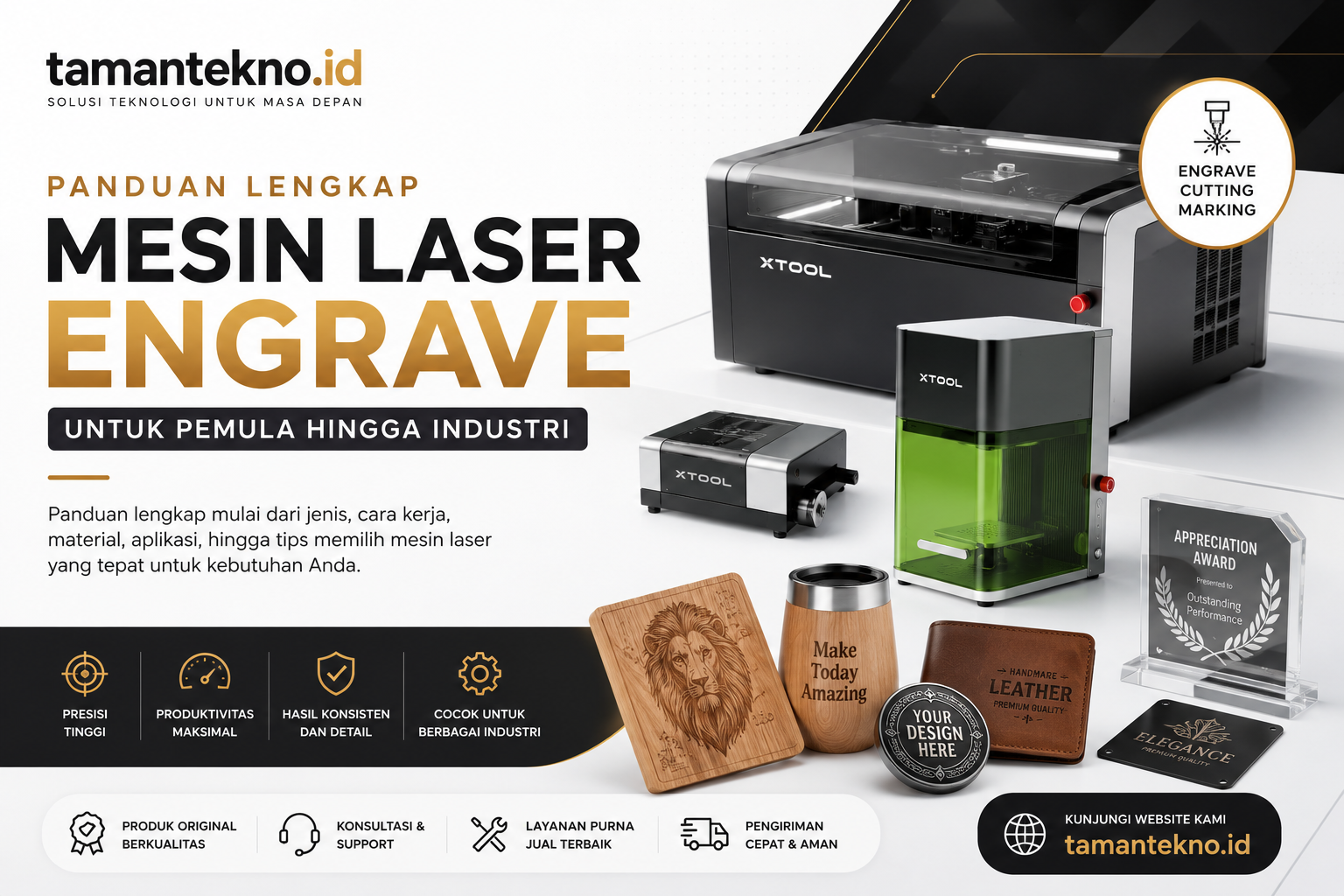 Panduan Lengkap Mesin Laser Engrave untuk Pemula hingga Industri